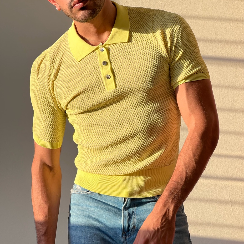 Light Yellow Polo